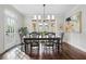 Dining area featuring a stylish table set and bright natural light at 2431 Valhalla Ne Dr, Atlanta, GA 30345