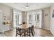 Bright dining room with a view to the front, offering plenty of natural light at 2615 Springmonte Pl, Cumming, GA 30041