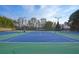 Enjoy a match on this community tennis court at Springmonte; tennis anyone? at 2615 Springmonte Pl, Cumming, GA 30041