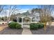 A gazebo with seating is surrounded by landscaping in a common area at 4831 Lake Park Ter, Acworth, GA 30101