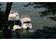 A party boat at the dock where people can relax and enjoy the outdoors at 5 Yachting Way, Acworth, GA 30102