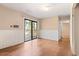 Living space with a sliding glass door that leads to a deck at 508 Greenridge Cir, Stone Mountain, GA 30083