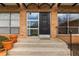 Inviting front entrance with modern windows and a well-kept walkway at 1235 Woodland Ne Ave # 1, Atlanta, GA 30324