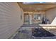 Inviting front porch featuring stone detailing, a 'Welcome' sign, and a charming entryway at 20 Juniper Se Ln, Cartersville, GA 30121