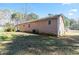 View of the backyard showing its level and grassy area at 37 Indian Hills Ct, Dallas, GA 30157