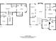 Detailed floor plan showcasing both floors, highlighting room dimensions and overall layout at 4184 Wyndham Park Way, Buford, GA 30519