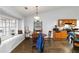 Bright dining area with large window and eating space for casual meals at 1220 Tab Roberts Rd, Lawrenceville, GA 30043