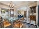 Combined living and dining room, offering a seamless transition for entertaining and daily living at 145 15Th Ne St # 843, Atlanta, GA 30309