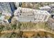 Aerial view of a building complex located in a desirable area at 2277 Peachtree Ne Rd # 608, Atlanta, GA 30309