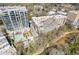 Aerial view of two apartment complexes and scenic river views at 2277 Peachtree Ne Rd # 608, Atlanta, GA 30309