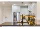 Kitchen with granite counters, stainless appliances, and updated cabinets at 2277 Peachtree Ne Rd # 608, Atlanta, GA 30309