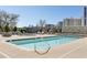 Refreshing outdoor pool area with comfortable lounge chairs and city views at 2277 Peachtree Ne Rd # 608, Atlanta, GA 30309