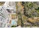 Aerial view of pool, landscaping and scenic river views at 2277 Peachtree Ne Rd # 608, Atlanta, GA 30309