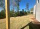 Beautifully seeded backyard with treeline, perfect for outdoor activities and relaxation at 630 Gilles Ln, Cumming, GA 30041