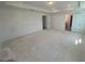 Spacious bedroom features recessed lights, tray ceiling and 2 doors at 630 Gilles Ln, Cumming, GA 30041
