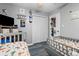 bedroom featuring two twin beds, closet and ceiling fan at 916 Marshall Fuller Rd, Dallas, GA 30157