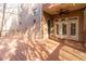 Spacious back deck for outdoor entertaining, complete with ceiling fan and stylish lighting fixtures at 1837 Haven Park Se Cir, Smyrna, GA 30080