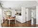 Open concept dining room adjacent to the kitchen at 2038 Drogheda Ln, Marietta, GA 30066