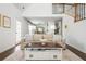 Open-concept living room with high ceilings and a staircase visible at 2038 Drogheda Ln, Marietta, GA 30066