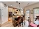 Open kitchen featuring a large island with breakfast bar and stainless steel appliances at 2730 Henderson Chase Ct, Tucker, GA 30084