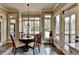Cozy breakfast nook filled with natural light, perfect for morning meals at 5340 Cole Creek Ln, Cumming, GA 30040