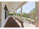 Inviting front porch offering a relaxing view and the perfect spot to enjoy the outdoors in a peaceful setting at 281 Chilhoe Dr, Canton, GA 30115