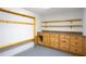 Mud room featuring built-in storage cabinets and shelving at 281 Chilhoe Dr, Canton, GA 30115