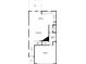 First floor plan showing layout of kitchen, Gathering room, laundry, and garage at 6399 Woodwell Dr, Union City, GA 30291