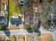Aerial view of a home with a spacious backyard, highlighting outdoor living and neighborhood charm at 1324 North Avenue, Atlanta, GA 30318