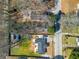 Aerial view of the property with a well-maintained backyard, showcasing its outdoor space and curb appeal at 1324 North Avenue, Atlanta, GA 30318
