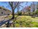 Large backyard with mature trees, providing shade and privacy at 2167 Kilarney Rd, Decatur, GA 30032