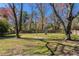 Spacious backyard with a mix of grass and trees, offering a peaceful outdoor space at 2167 Kilarney Rd, Decatur, GA 30032