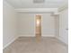 Large finished basement area, ready for customization with neutral carpeting and paint at 2167 Kilarney Rd, Decatur, GA 30032