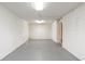 Large unfinished basement space offers lots of potential for storage and for customization at 2167 Kilarney Rd, Decatur, GA 30032