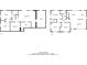 Two-story floor plan displays the layout of rooms on both floors at 2167 Kilarney Rd, Decatur, GA 30032