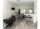 Open concept living space with a dining area and desk at 2744 Snapfinger Mnr, Decatur, GA 30035