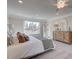 Spacious bedroom features a large window, soft neutral paint, plush carpet, and modern furniture at 4531 Moray Dr, Mableton, GA 30126