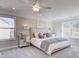 Beautiful bedroom with soft neutral paint, carpet, lots of sunlight and contemporary furniture at 4531 Moray Dr, Mableton, GA 30126