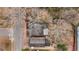 Aerial view of a house showing the roof and surrounding trees from directly above at 789 Cooper Sw St, Atlanta, GA 30315