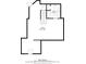 Second floor plan featuring a recreation room and bathroom layout with detailed dimensions at 789 Cooper Sw St, Atlanta, GA 30315