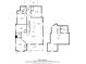 Detailed floor plan of the first floor with dimensions showing the layout of rooms at 789 Cooper Sw St, Atlanta, GA 30315