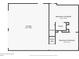 Basement layout featuring finished area, garage, stairs, and closet space at 505 Summer Ter, Woodstock, GA 30189