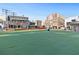 An outdoor space with a well-maintained green lawn, outdoor dining and lounge, creating a vibrant community atmosphere at 260 18Th Nw St # 10202, Atlanta, GA 30363