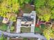 Birds eye view of the home showing the landscaping, concrete driveway and proximity to other homes at 4960 Trevino Cir, Duluth, GA 30096