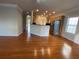 Spacious living room featuring hardwood floors and natural light at 2453 Suwanee Pointe Dr, Lawrenceville, GA 30043