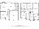 A floor plan showcasing the layout of the home's two floors at 2154 Dodson Woods Dr, Fairburn, GA 30213