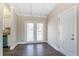 Bright and airy dining space with French doors leading to the backyard at 1584 Belva Ave, Decatur, GA 30032