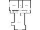 Detailed floor plan showing bedroom and bathroom layout at 127 Hyde Way, Dallas, GA 30157