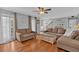 Spacious living room with hardwood floors and large windows at 127 Hyde Way, Dallas, GA 30157