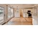 Beautiful eat-in kitchen with hardwood floors and stainless steel appliances at 2697 Links Overlook Drive Dr, Dacula, GA 30019